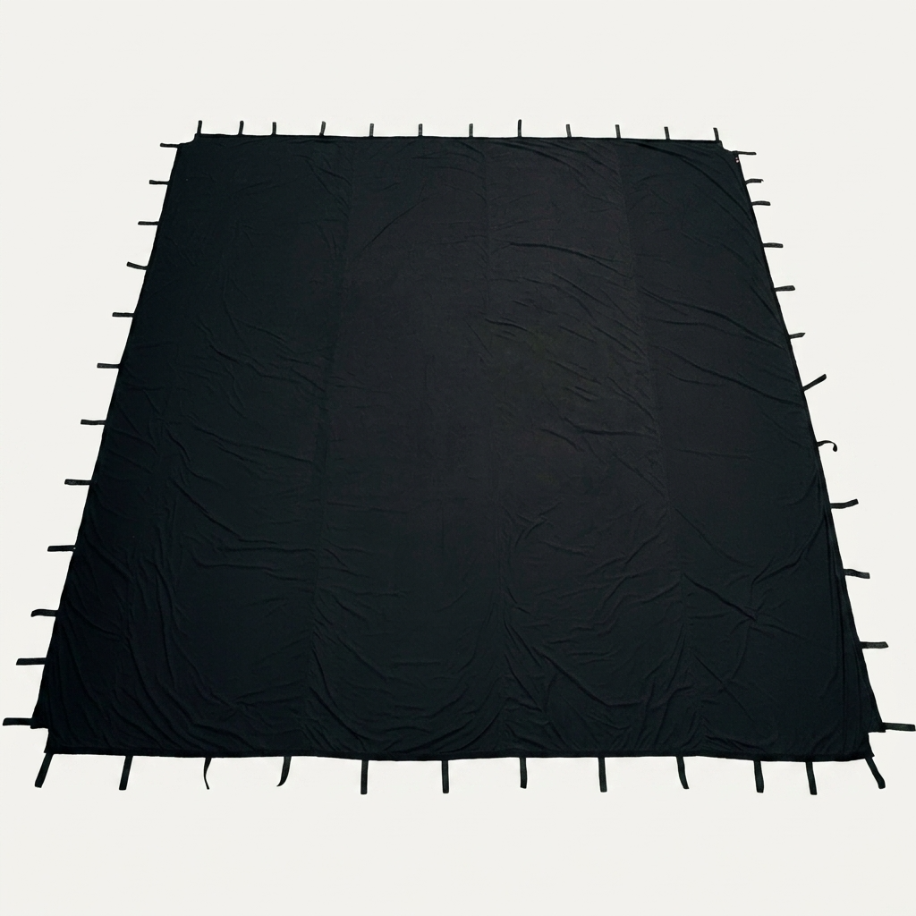 Champion Grade Boxing Ring Canvas – easy solo installation with velcro strap system
